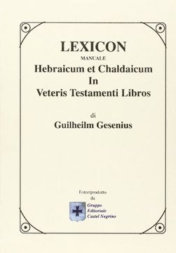 portada Lexicon manuale hebraicum et chaldaicum in Veteris Testamenti libros (I Mentori) (en Latin)