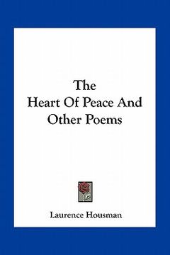 portada the heart of peace and other poems (in English)