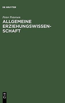 portada Allgemeine Erziehungswissenschaft (en Alemán)