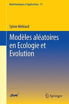 portada Modèles Aléatoires en Ecologie et Evolution (Mathematiques et Applications) (en Francés)