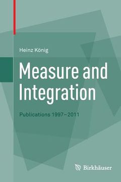 portada Measure and Integration: Publications 1997-2011