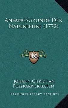 portada anfangsgrunde der naturlehre (1772) (en Inglés)