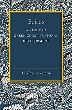 portada Epirus: A Study in Greek Constitutional Development (en Inglés)