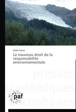 portada Le Nouveau Droit de La Responsabilite Environnementale