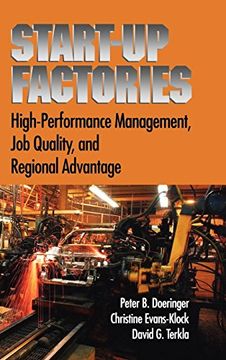 portada Startup Factories: Leading Edge Practices and Regional Advantage for High-Performing Firms (en Inglés)