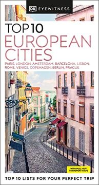 portada Dk Eyewitness top 10 European Cities (Pocket Travel Guide) (in English)