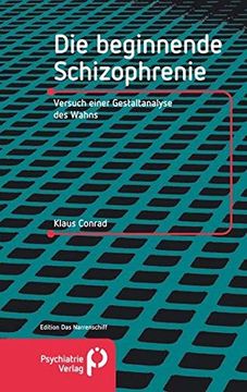 portada Die Beginnende Schizophrenie (en Alemán)