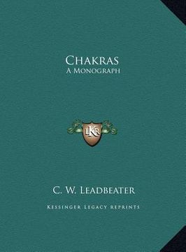 portada chakras: a monograph (en Inglés)