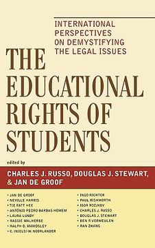 portada the educational rights of students: international perspectives on demystifying the legal issues (en Inglés)