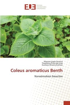 portada Coleus aromaticus Benth (en Francés)