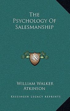 portada the psychology of salesmanship (in English)