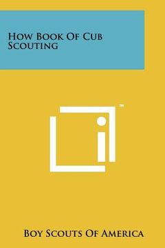 portada how book of cub scouting (in English)