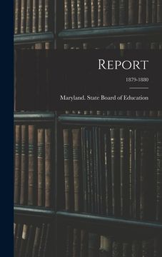 portada Report; 1879-1880 (en Inglés)