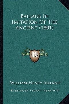 portada ballads in imitation of the ancient (1801)