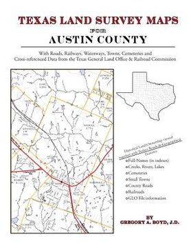 portada Texas Land Survey Maps for Austin County