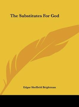 portada the substitutes for god (en Inglés)