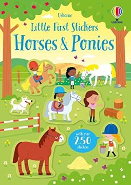 portada Little First Stickers Horses and Ponies (in English)