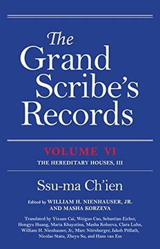 portada The Grand Scribe'S Records, Volume vi: The Hereditary Houses, iii (en Inglés)