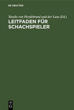 portada Leitfaden für Schachspieler (en Alemán)