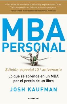 portada MBA PERSONAL - EDICIÓN 10° ANIVERSARIO