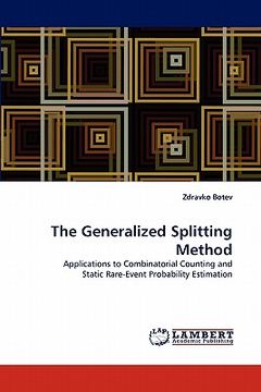 portada the generalized splitting method (en Inglés)