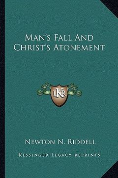 portada man's fall and christ's atonement (en Inglés)