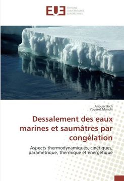 portada Dessalement des eaux marines et saumâtres par congélation (OMN.UNIV.EUROP.)