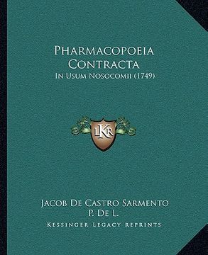 portada Pharmacopoeia Contracta: In Usum Nosocomii (1749) (in Latin)