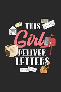 portada This Girl Deliver Letters: 120 Pages i 6x9 i Karo (en Inglés)
