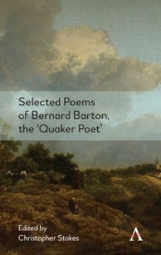 portada Selected Poems of Bernard Barton, the 'Quaker Poet'(Anthem Nineteenth-Century Series) (en Inglés)