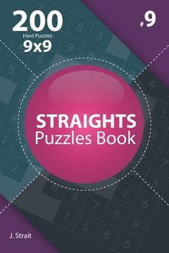 portada Straights - 200 Hard Puzzles 9x9 (Volume 9)