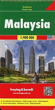 portada Malaysia: Autokarte = Malaysia: Road map = Maleisie: Autokaart (en Inglés)