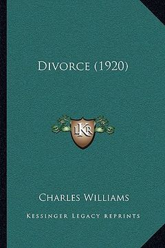 portada divorce (1920) (en Inglés)