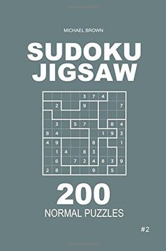 portada Sudoku Jigsaw - 200 Normal Puzzles 9x9 (Volume 2) (en Inglés)