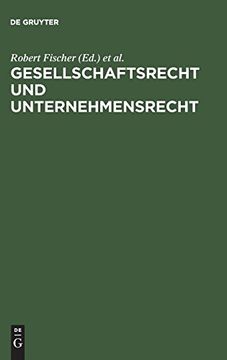 portada Gesellschaftsrecht und Unternehmensrecht (en Alemán)