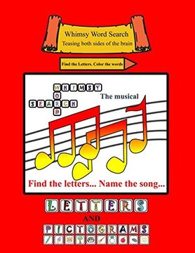 portada Whimsy Word Search, the Musical (en Inglés)