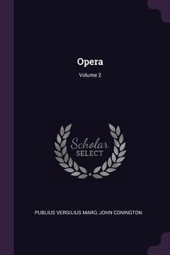 portada Opera; Volume 2