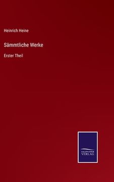 portada Sämmtliche Werke: Erster Theil (en Alemán)