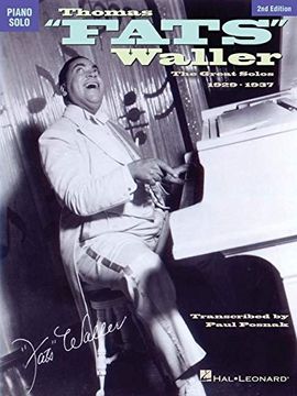 portada Thomas Fats Waller – La Gran Solos, 1929 – 1937 – Piano Solo Personalidad (en Inglés)