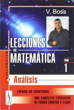 portada Lecciones de Matemática: Análisis. T. 1