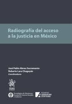 portada Radiografía del Acceso a la Justicia en México (en Inglés)