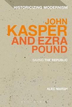 portada John Kasper and Ezra Pound: Saving the Republic (en Inglés)