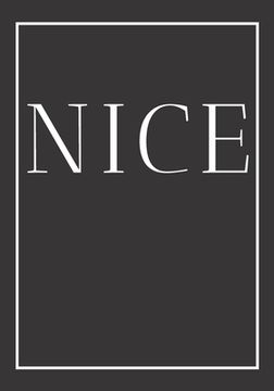 portada Nice: A decorative book for coffee tables, end tables, bookshelves and interior design styling Stack France city books to ad (in English)