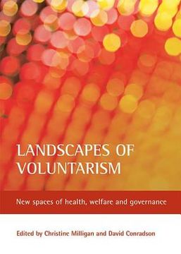 portada landscapes of voluntarism: new spaces of health, welfare and governance (en Inglés)