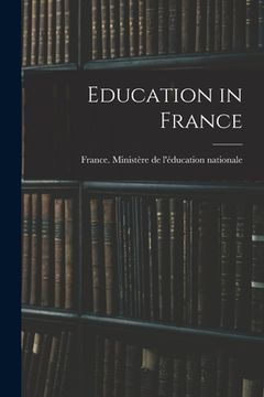 portada Education in France (en Inglés)