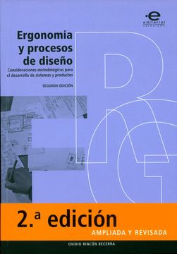 portada Ergonomía y procesos de diseño. Consideraciones metodológicas para el desarrollo de sistemas y productos (in Spanish)