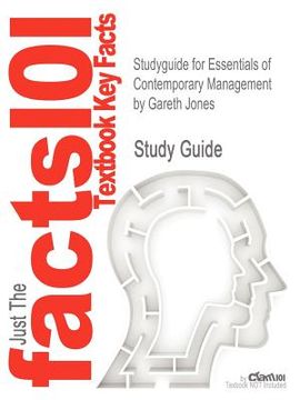 portada studyguide for essentials of contemporary management by gareth jones, isbn 9780078029349