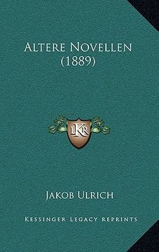 portada Altere Novellen (1889) (en Alemán)