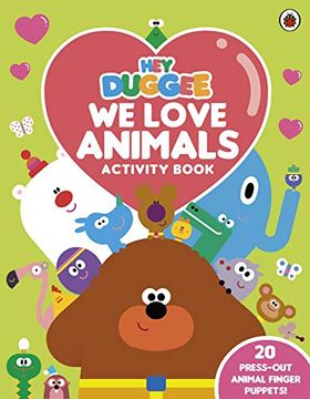portada Hey Duggee: We Love Animals Activity Book (en Inglés)