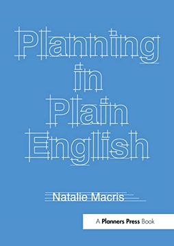 portada Planning in Plain English: Writing Tips for Urban and Environmental Planners (in English)